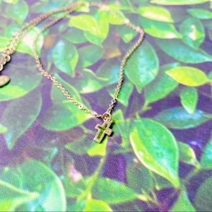 Silver Cross Necklace